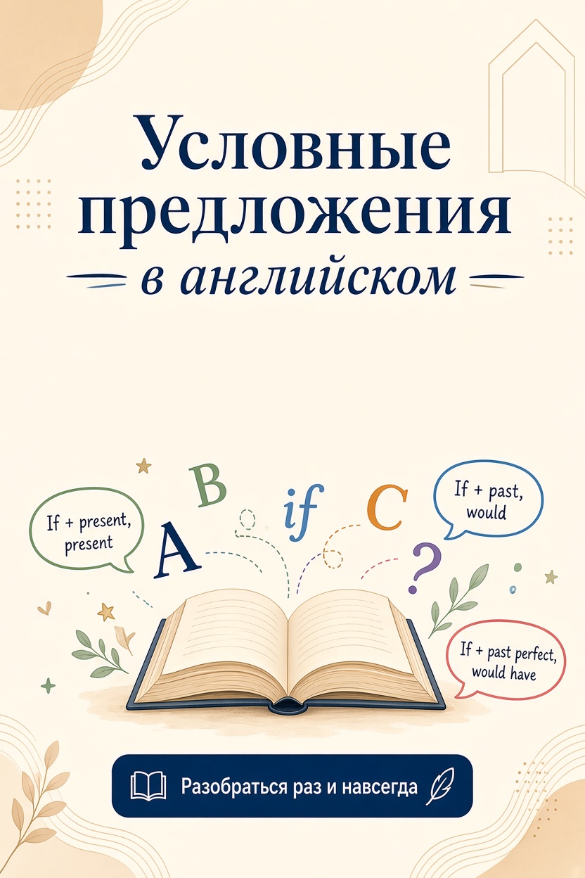 Условные конструкции английского языка (Conditionals)