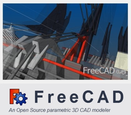 Заставка FreeCAD 0.14