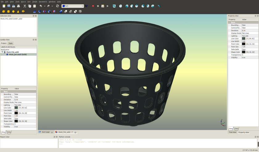 FreeCAD 0.12