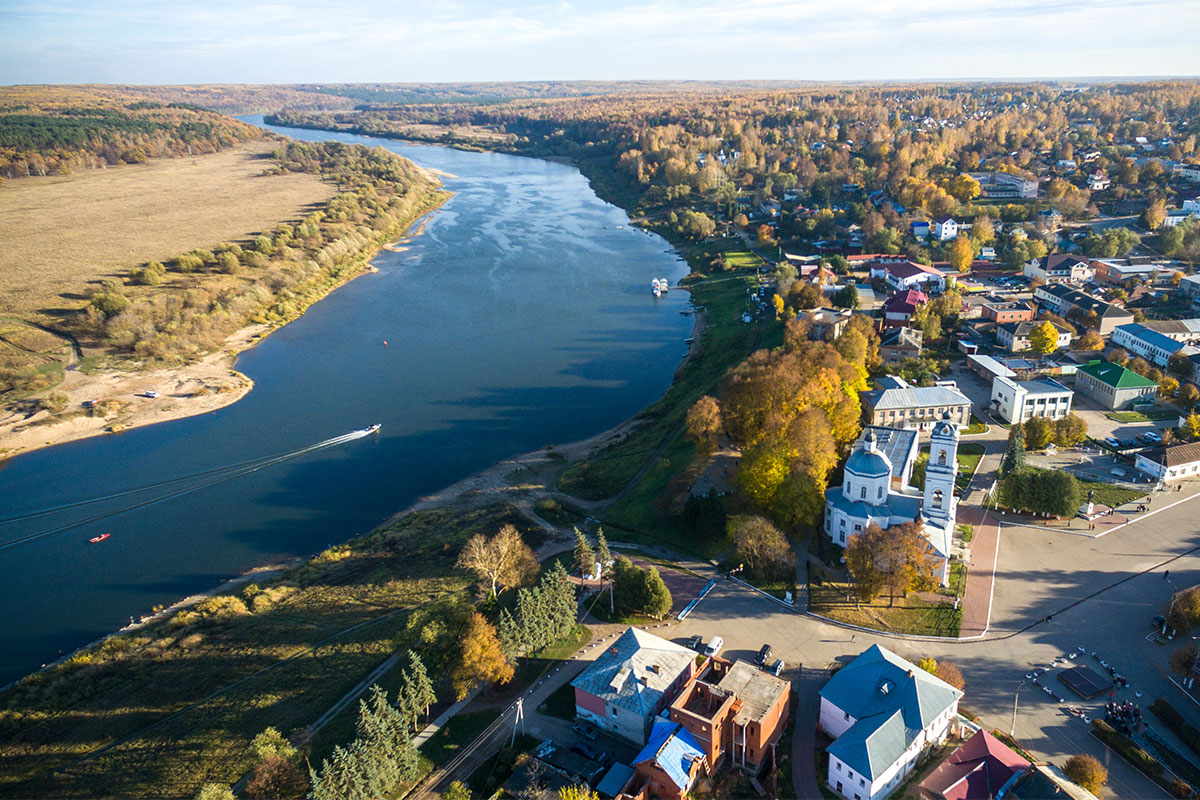 Таруса. Река Ока